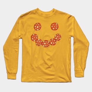 Pepperoni Smile Long Sleeve T-Shirt